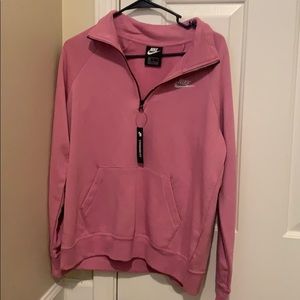 pink nike sweatshirt